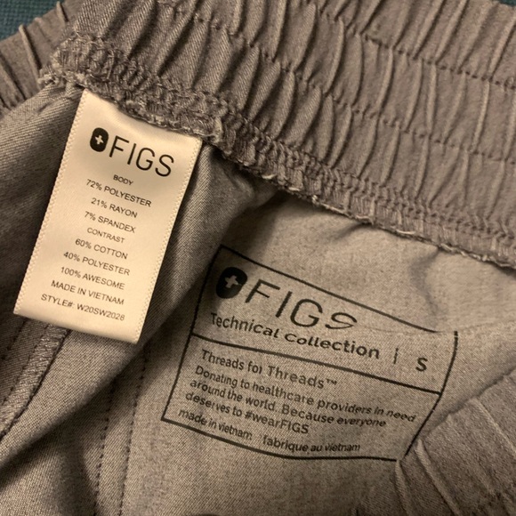 Figs Zamora Jogger scrub pants in graphite - Picture 3 of 3